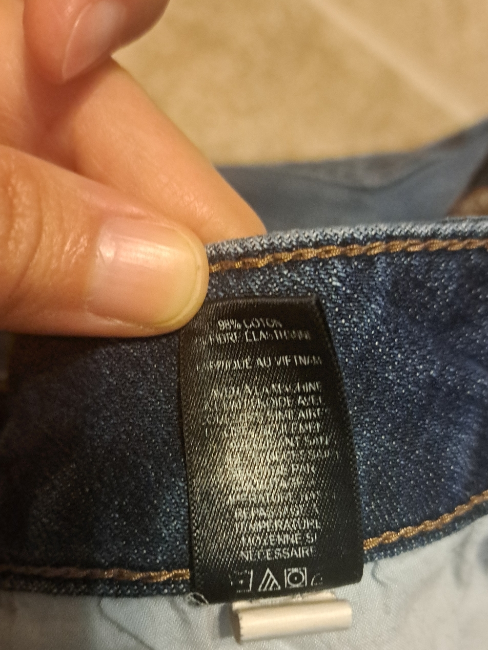 Express Dark Blue Denim Rolled Hem Shorts - Picture 9 of 10